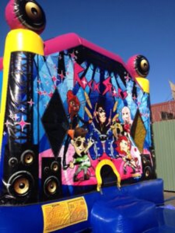 Rockstar Bouncy Castle